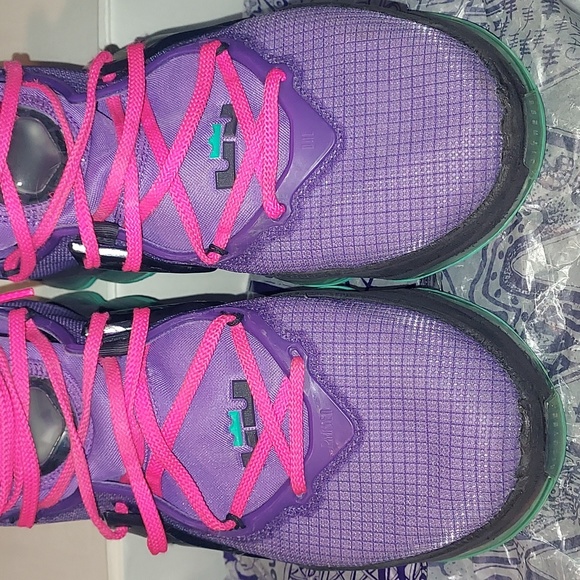 Nike Lebron Soldier XIX WILD BERRY/HYPER PINK Size 11 - Picture 7 of 9